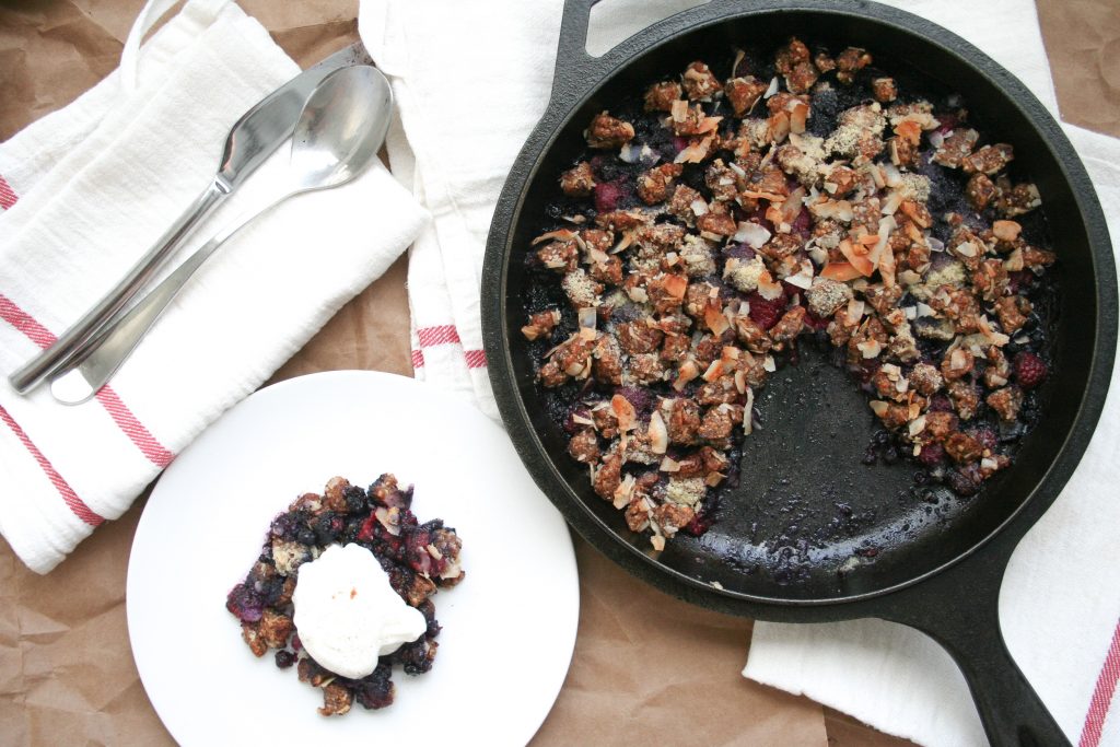 Gracitude Berry Skillet Crumble Cookie Dough 